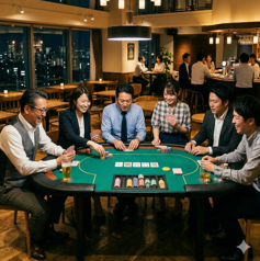 MUSASHI POKER ROOM OSAKA ムサシポーカールームオオサカのコース写真