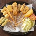 料理メニュー写真&nbsp;串カツ7本盛り合わせ