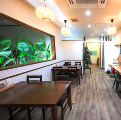 3～4名様のテーブル席で仲間内での飲み会はこの席で！