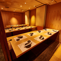 大小様々な個室あり◎大型宴会には貸切宴会も承ります!!
