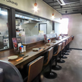 【カウンター席　1×9】