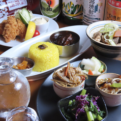 米山カリー食堂のコース写真