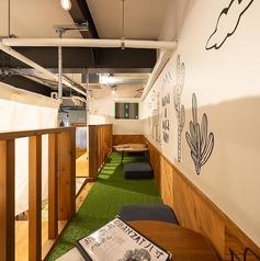 ◇ロフト◇【2名様個室×2】足を延ばしてゆったりとお過ごしください！