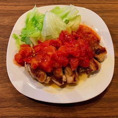 赤のチキンステーキ(トマトソース)