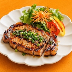 三元豚のグリルステーキ