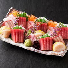 旬魚の盛り合わせ