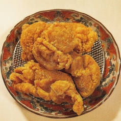 一晩漬け込んだ鶏の唐揚げ