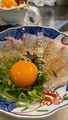 料理メニュー写真&nbsp;鯛の塩ユッケ