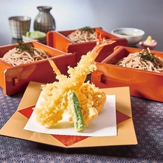 大海老天ざるそば【竹】