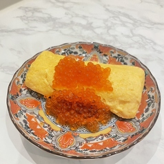 だし巻き玉子(いくらのせ)