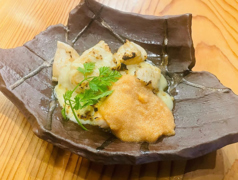 炙りロースの明太チーズ