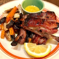 ラムスペアリブのネパールBBQ