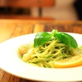 料理メニュー写真&nbsp;エビとバジルのパスタ