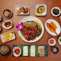 ヤンニョムケジャンコース(甘辛味付け)