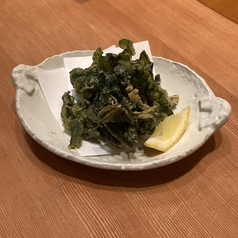 わかめの唐揚げ