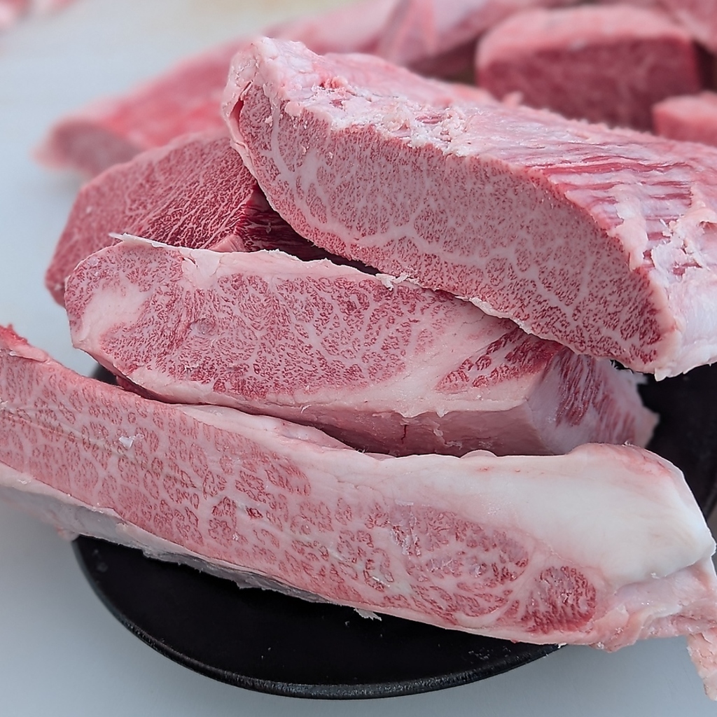 常温でも溶け出す融点の低い脂（ある日のしまね和牛）