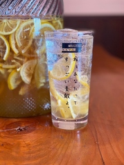 自家製はちみつレモンサワー