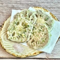 れんこんの磯部揚げ