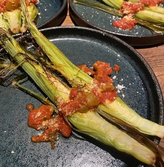 ヤングコーンの丸ごとバター焼き　1本