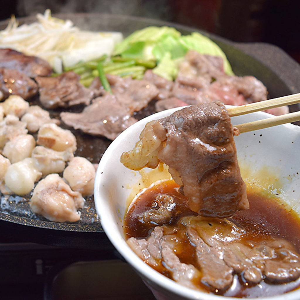 タレ、薬味なども食べ放題！お好きな味変で思う存分楽みましょう！