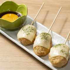 つくね月見チーズ