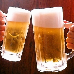 名物メガジョッキで乾杯!!