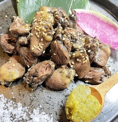 ハツ＆こころのこりの炭火焼き
