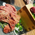 料理メニュー写真&nbsp;上肝ハーフ＆ハーフ/上ずり・心ハーフ＆ハーフ