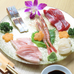刺身四種盛り合わせ