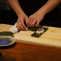 手間ひまかけたお料理の品々