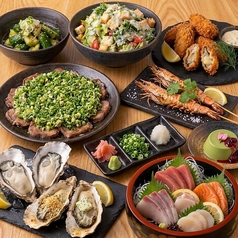 魚と牡蠣 汐彩よりみち店のコース写真