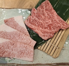 黒毛和牛サービスカルビビ&厳選黒毛和牛カルビ　ハーフ