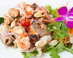 シーフードの和え Seafood Spicy Salad