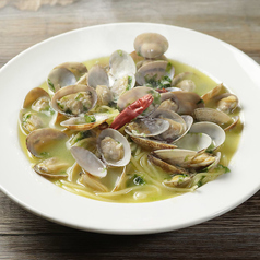 あさりの旨味出汁と 贅沢生のりバターの和風パスタ