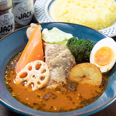 やわらかチキンカレー1380円の写真