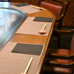 10名様までのL字型のAカウンター