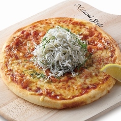 磯香る大盛りしらすのPIZZA/てりやきチャーシューPIZZA