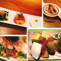 京野菜を使ったおばんざいのコース5,000円からご用意