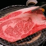 当店人気のロース焼きしゃぶ！たまごと絡めてお召し上がり下さい♪