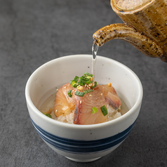 づけ魚茶漬け