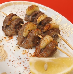 砂肝にんにく串(2本)
