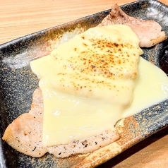 十勝産豚のチーズオリーブオイル焼き