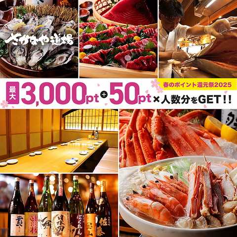 飲み放題付きコース3000円(税込)～◎掘りごたつ個室最大54名様迄/ご予約承り中