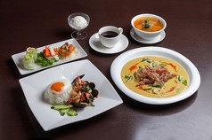タイ料理 ガパオのコース写真
