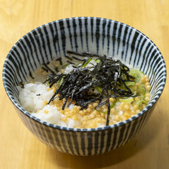 【〆】 出汁茶漬け（ベース・梅・鮭・海苔）　各