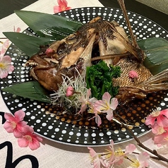 桜鯛かぶと煮
