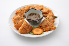 韓国料理/キムチチヂミの写真