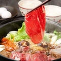 料理メニュー写真 【Premium】 国産黒毛和牛　すき焼きセット(1名様料金)