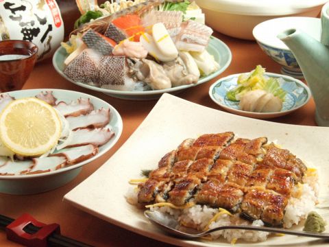 築地直送天然近海の鮮魚使用！茨城産コシヒカリ１００％使用のお米も最高です。