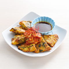 ニラだく!!いかチヂミ